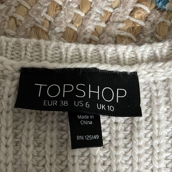 Topshop | Cream Sweater - Picture 4 of 5